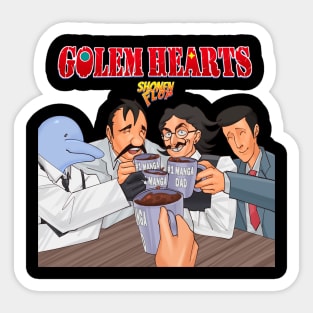 Shonen Flop Golem Hearts Sticker